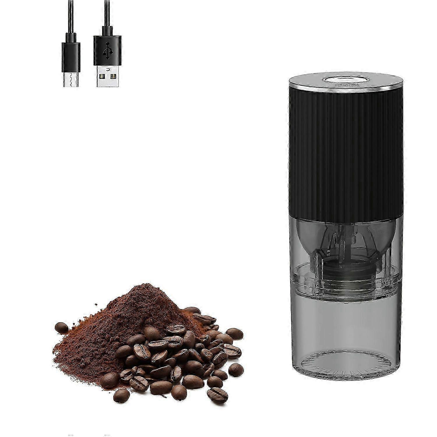 Electric Bean Grinder Ceramic Core Adjustable Fineness One Touch