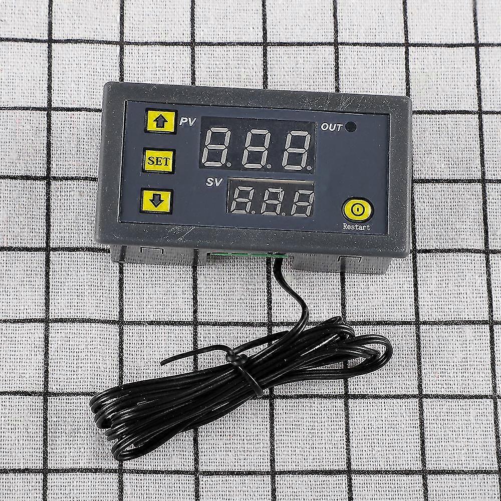 12V Wide-Range LED Thermostat