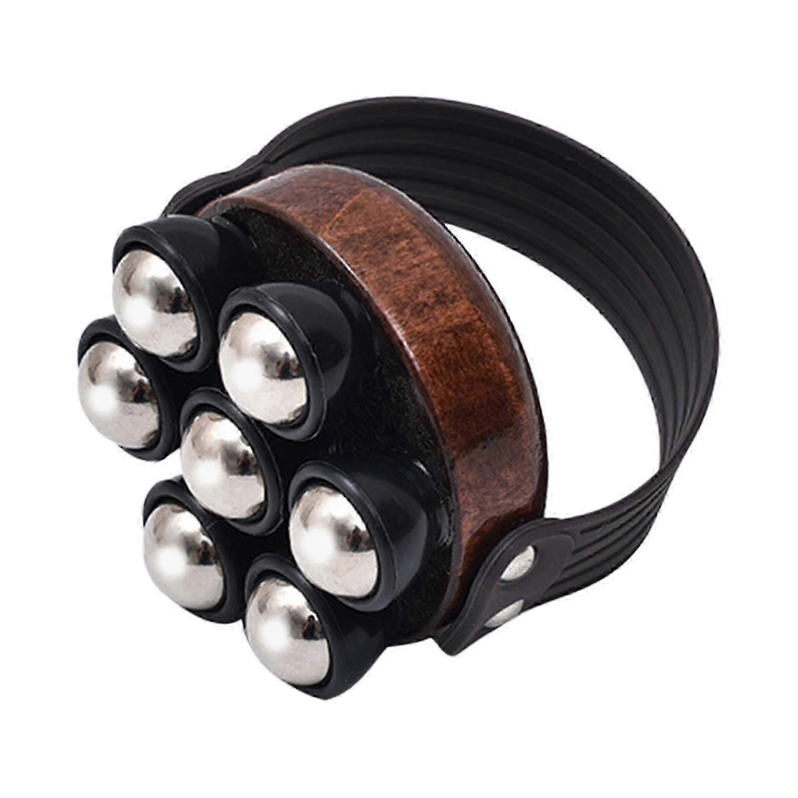 Compact Wooden Roller Massage Tool