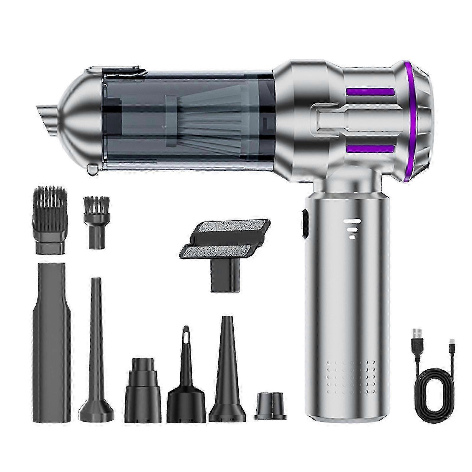 High-Suction Dual-Mode Handheld Vacuum