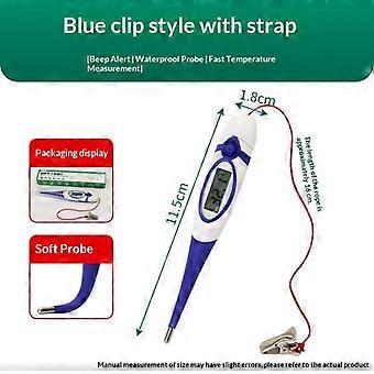 1Pcs Digital Pet Dog Cat Veterinary Thermometer Professional Animal Digital Thermometer With Soft Probe Waterproof Equipment