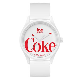 Ice coca-cola watch for Solar Analog Unisex with Silicone bracelet IC018513