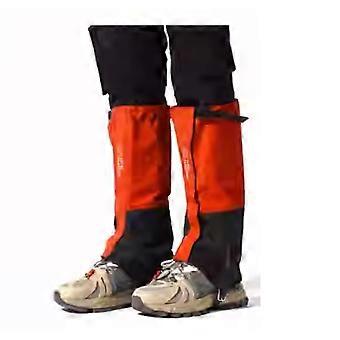 Hiking Leg Gaiters Waterproof Durable Fabric for Snow Mud Hunting Outdoor Work Color 4