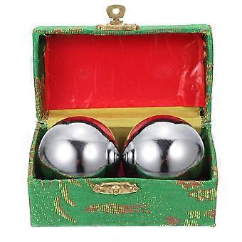 Metal Handballs for Hand Exercise 1Set Training Massage Balls