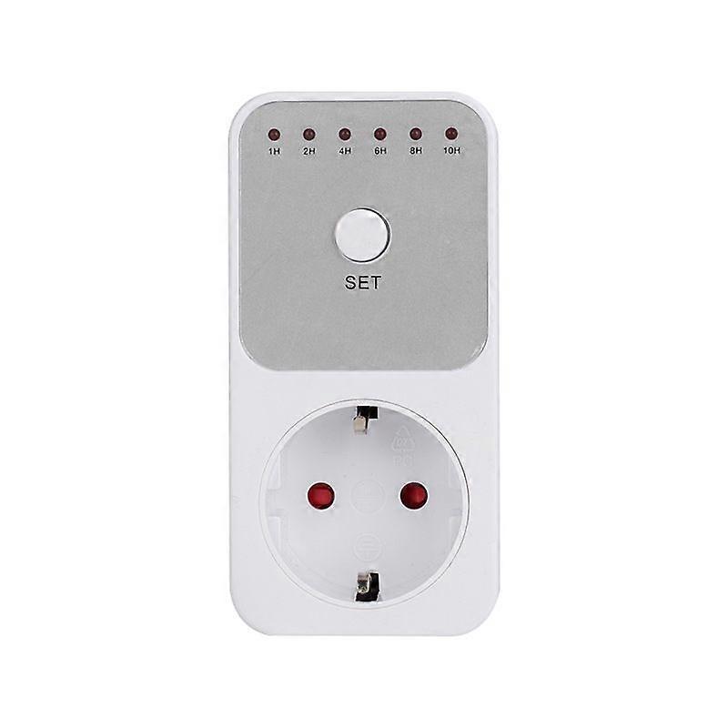EU Plug Countdown Timer Socket for Scheduled Household Appliance Daily Power Control