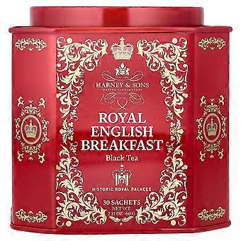 Harney & Sons, Royal English Breakfast, Black Tea, 30 Sachets, 2.11 oz (60 g)