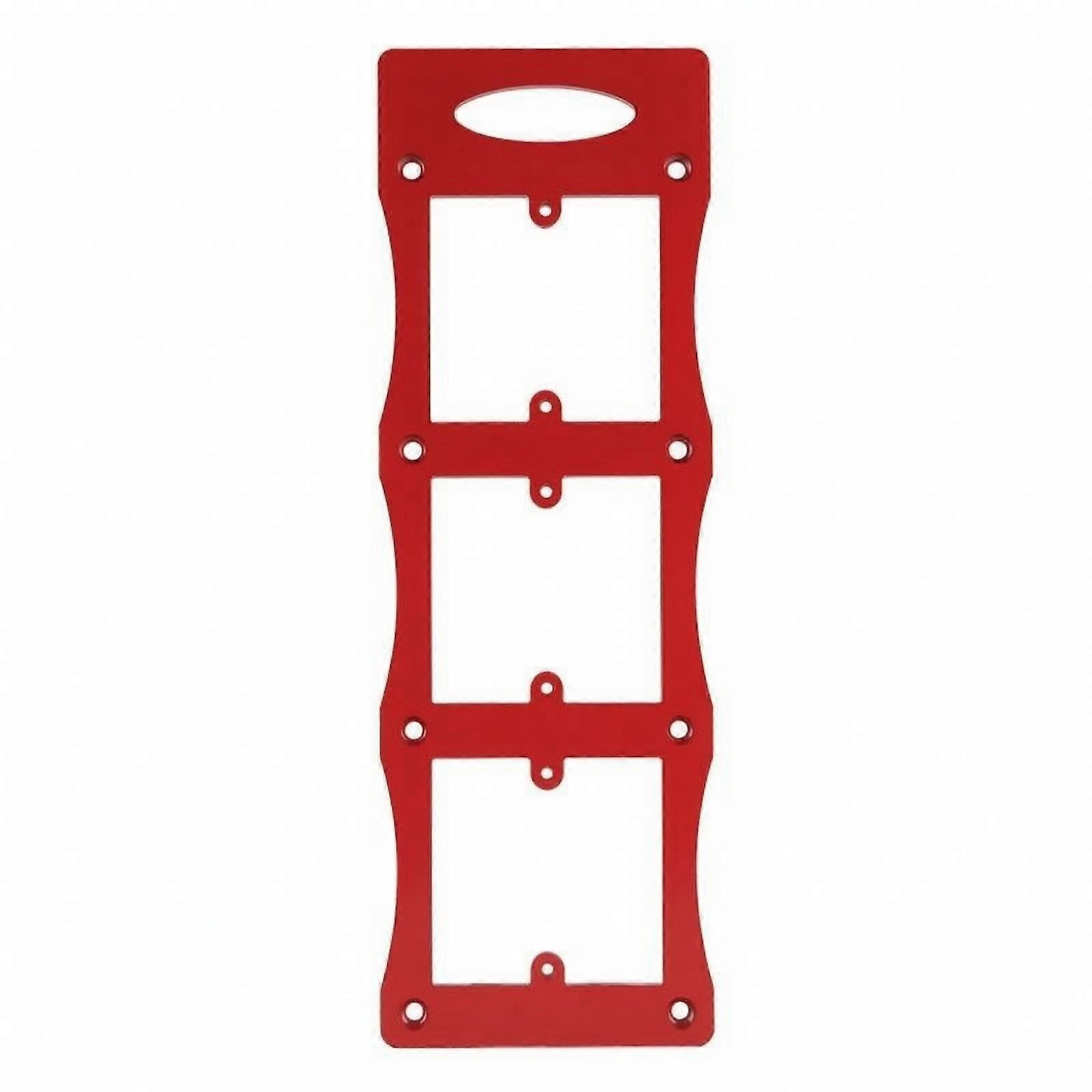 Socket Positioning Template Three Square Cutout cutouts, Sturdy Metal