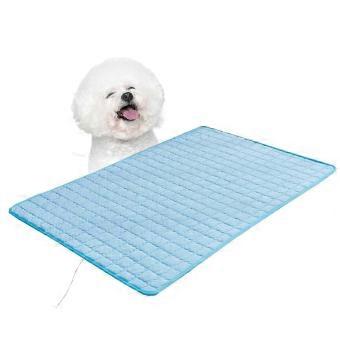 Paw Cooling Mat For Cats And Dogs, Washable Pet Cooling Pad, Blue, One Size-SSZFV