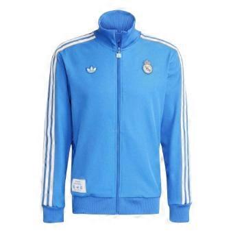 Adidas Mens Terrace Icons Real Madrid CF Tracksuit Top