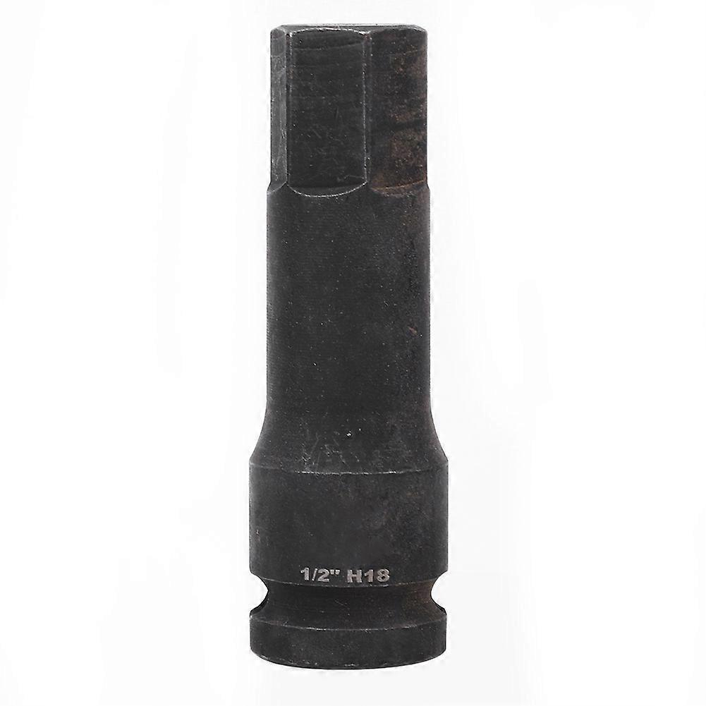 1/2 inch Hex Bit Socket Thickened Air Impact Wrench Adapter Bit with Impact Socket Hex Bits