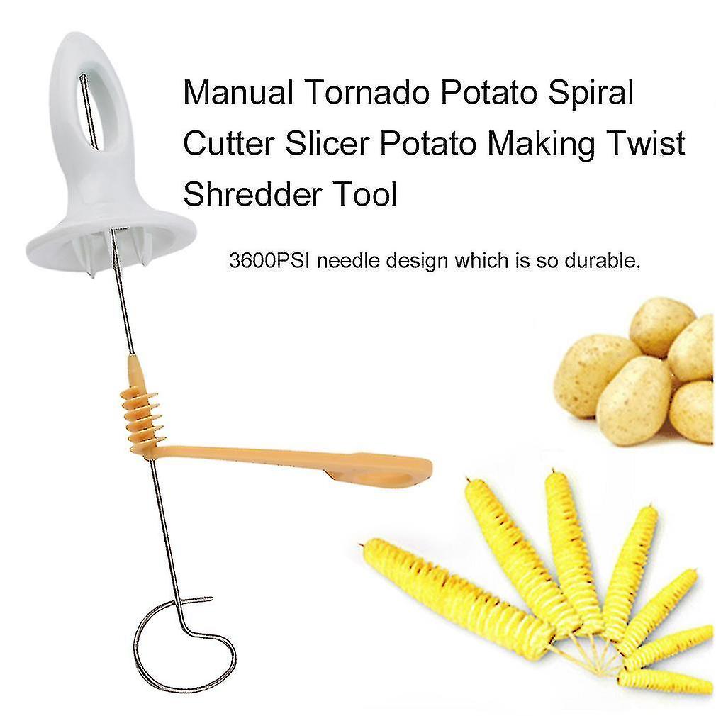 Manual Tornado Potato Spiral Cutter Slicer Potato Making Twist Shredder Tool