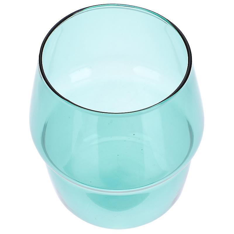 9.5X6.5cm Green Tumblers 1pc Decorative Heat-resistant Glass Cup Office Milk Cup Household Pouring C