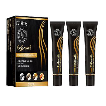 3pcs Hair Essential Oil Set,nourishing Magical Treatment,accelerate Organic Hair Serum Roller