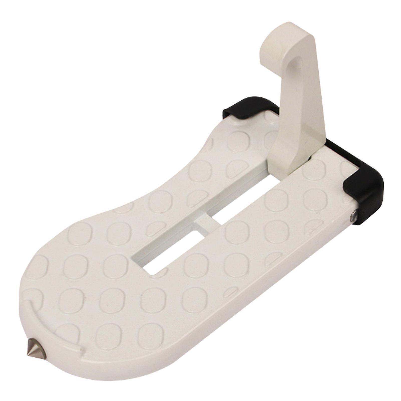 Foldable Car Roof Rack Step Car Door Step Multifunction Universal Latch Hook Auxiliary Foot Pedal Aluminium Alloy Safety Hammer