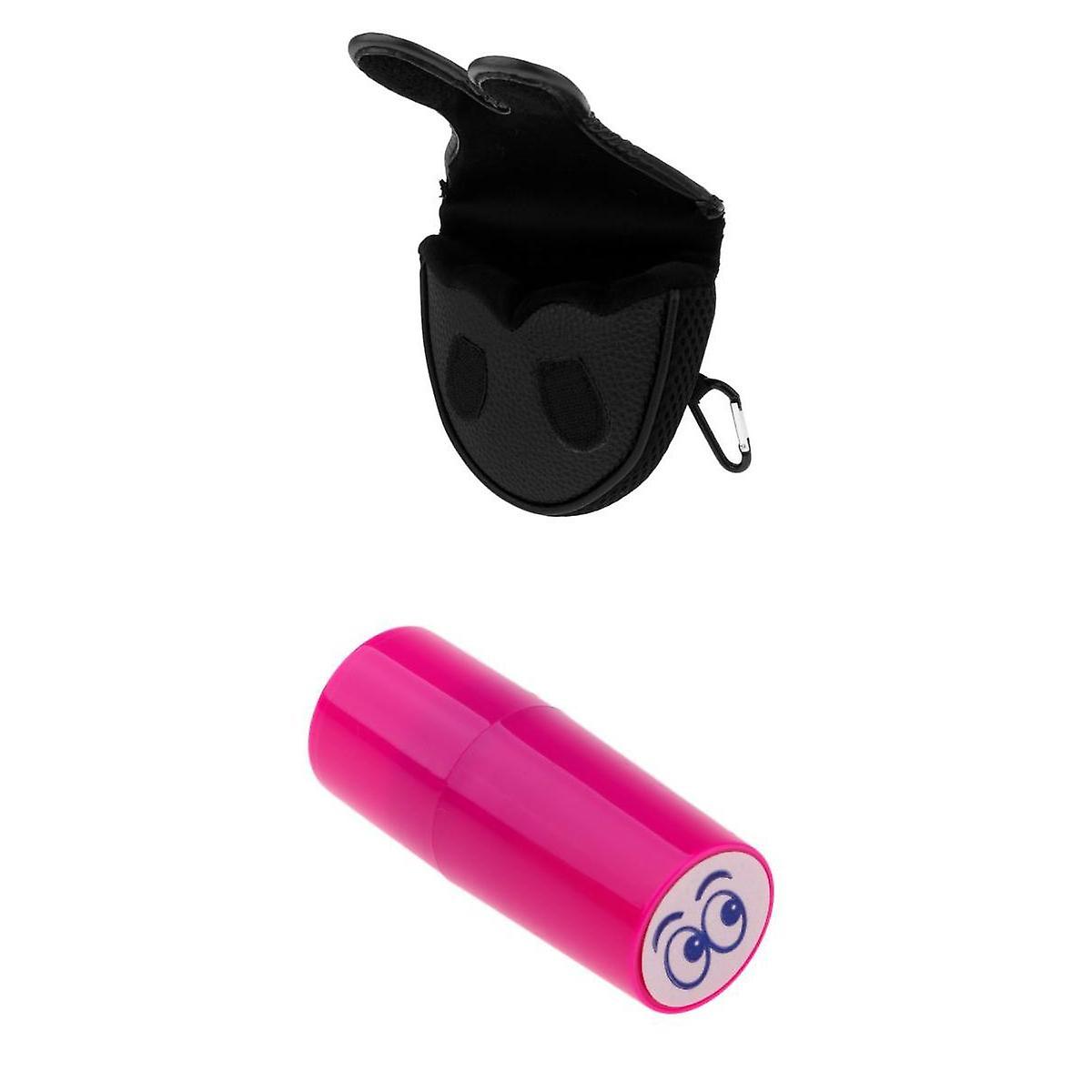 Waterproof Golf Mallet Head Cover Protector with Ball Stamp Stamper Eye