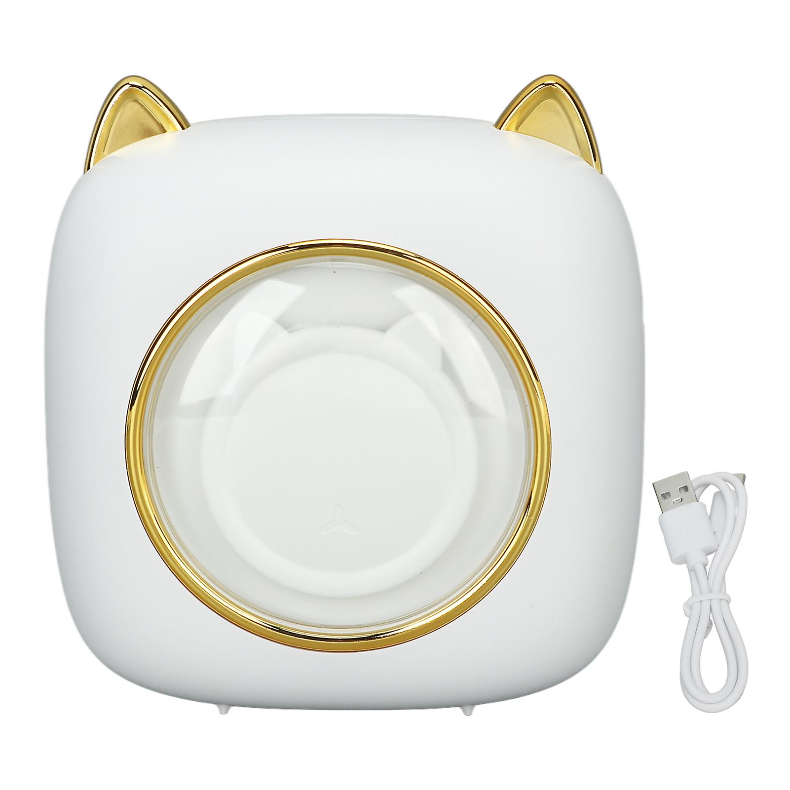 Wireless Mini Photo Printer Portable Inkless Adhesive Rechargeable 200DPI High Resolution Bluetooth Thermal Printer White