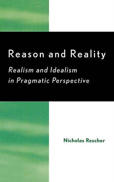 Reason And Reality by Nicholas Rescher Paperback Book