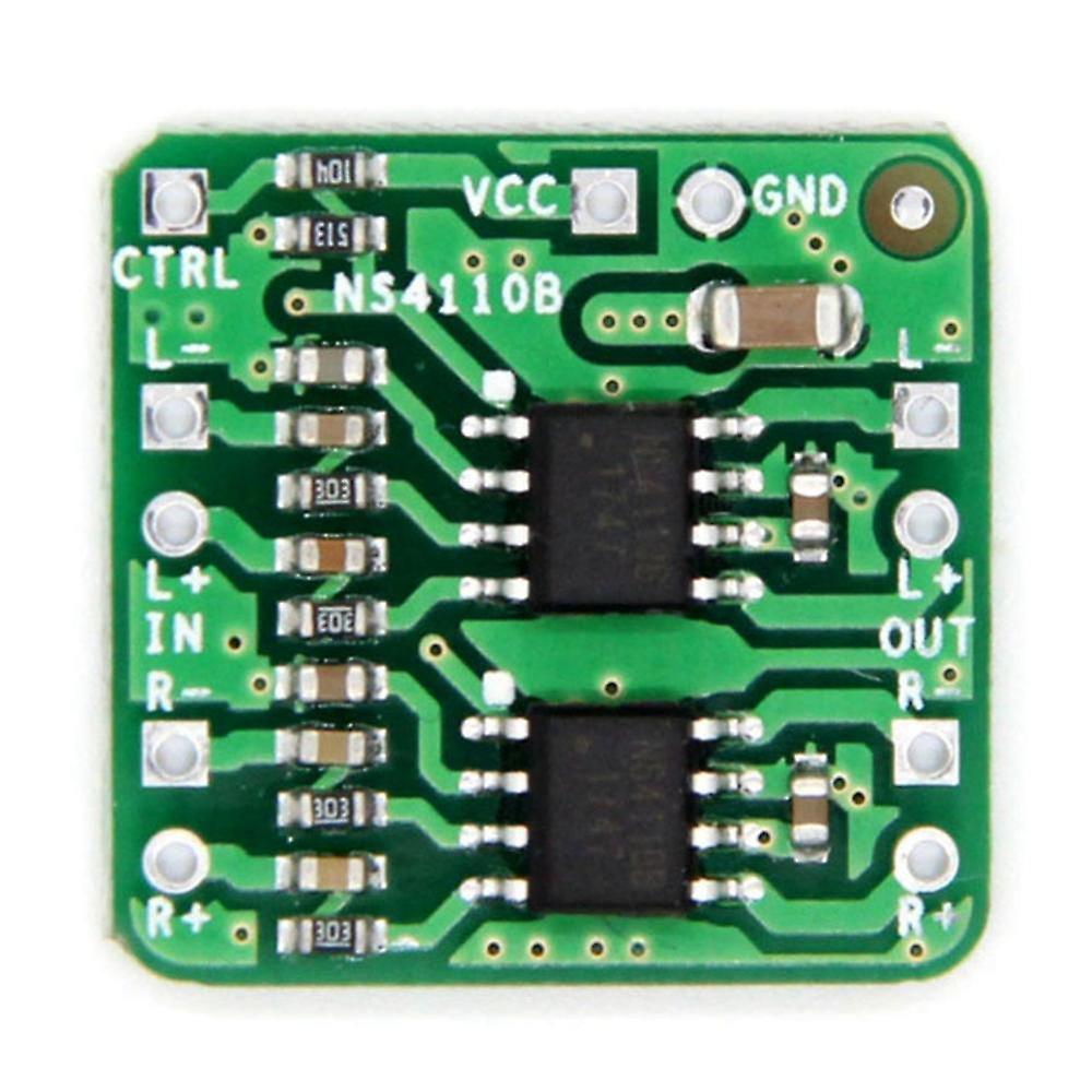 Differential Amplifier Board 2x18w Digital Class D/ Ns4110b Voltage 6-14v Audio Amplifier