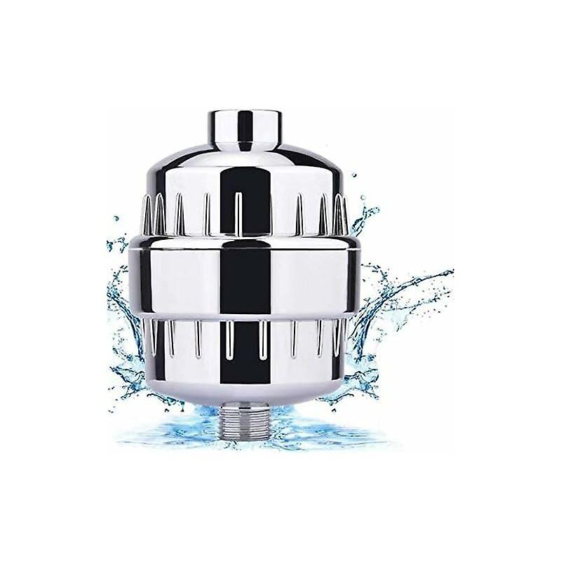 Shower Filter, Anti Limescale Shower Filter - Filters Chloramine, Fluoride and Heavy Metals, Shower Filter with Replaceable Cartridges - Soften Hard