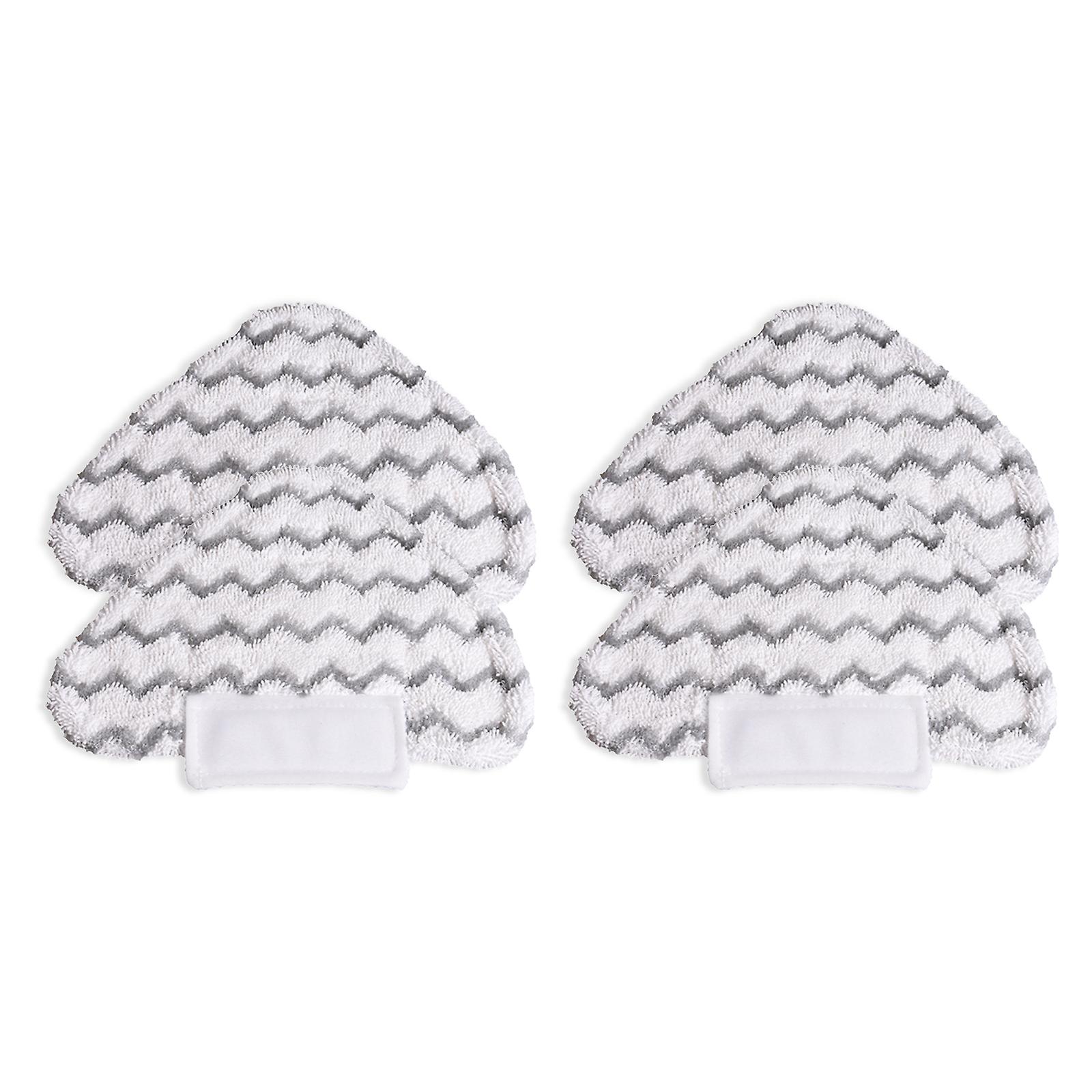 4 Pack Triangle Microfiber Mop Pads Replacement