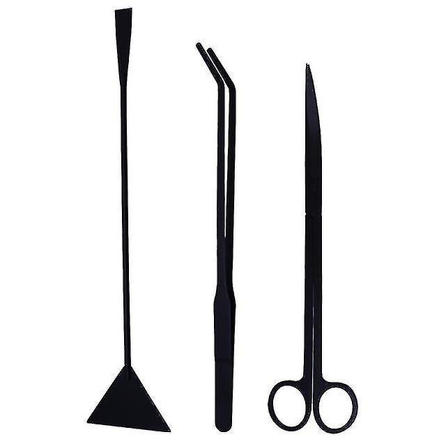 Aquarium Aquatic Plant Tool Set Tweezers Scissors Shovel Accessories