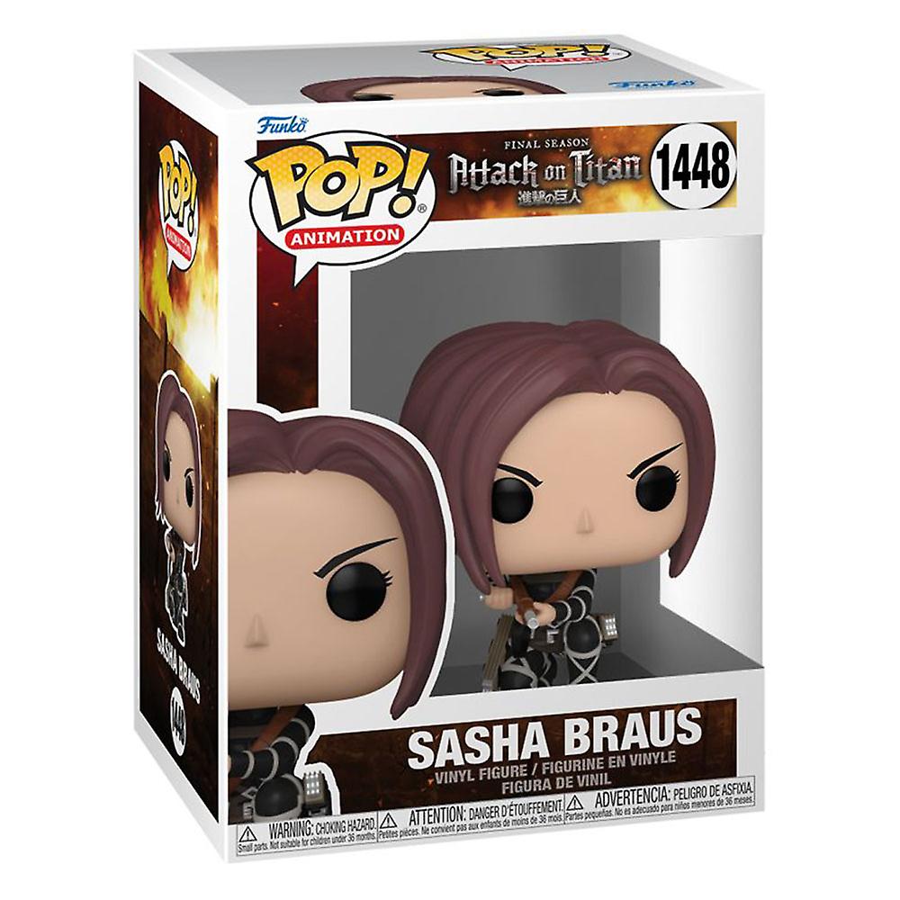 Funko Pop Animation Attack on Titan Sasha Braus Vinyl Figure Ages 3 Years and Up