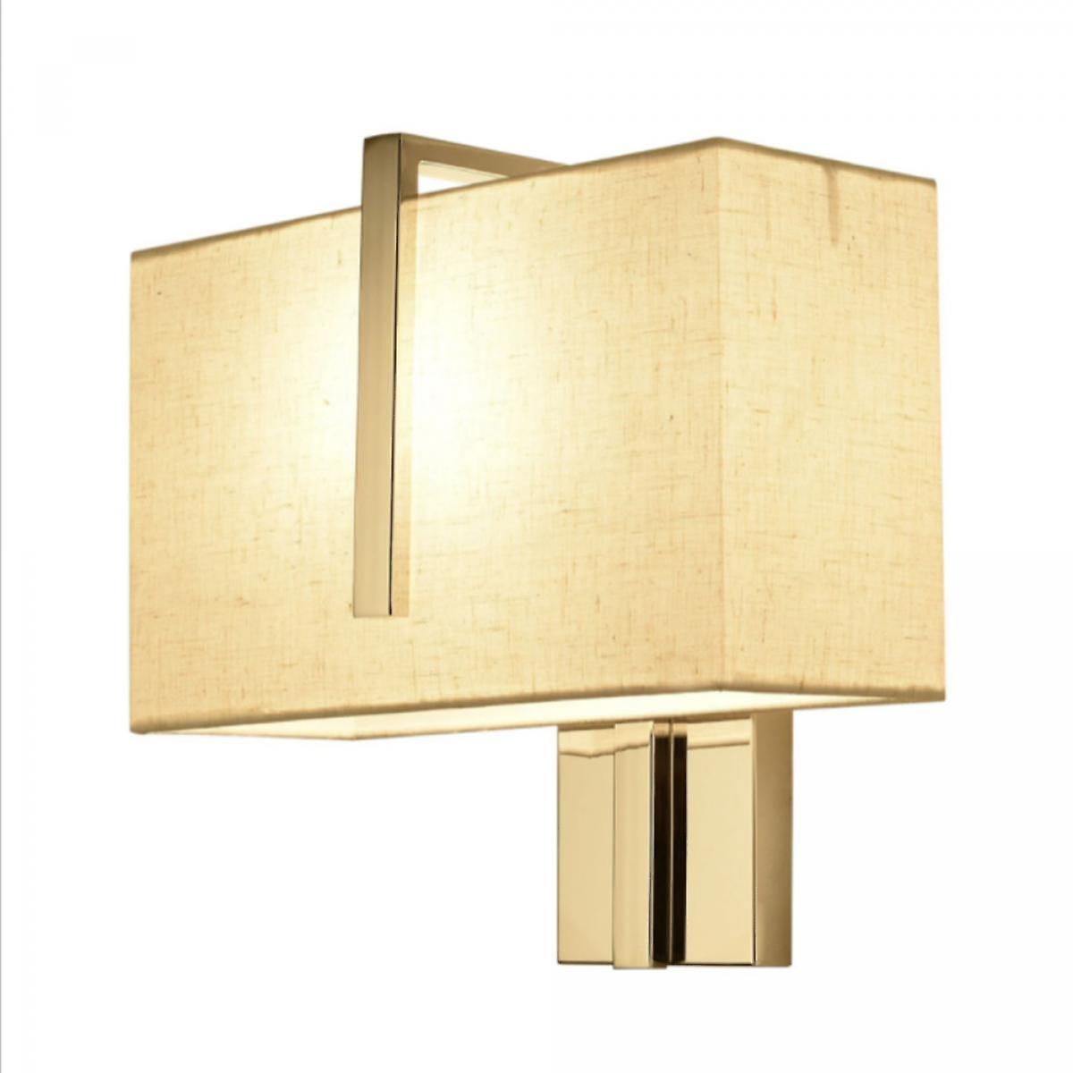 LED wall light for hotel room in stainless steel