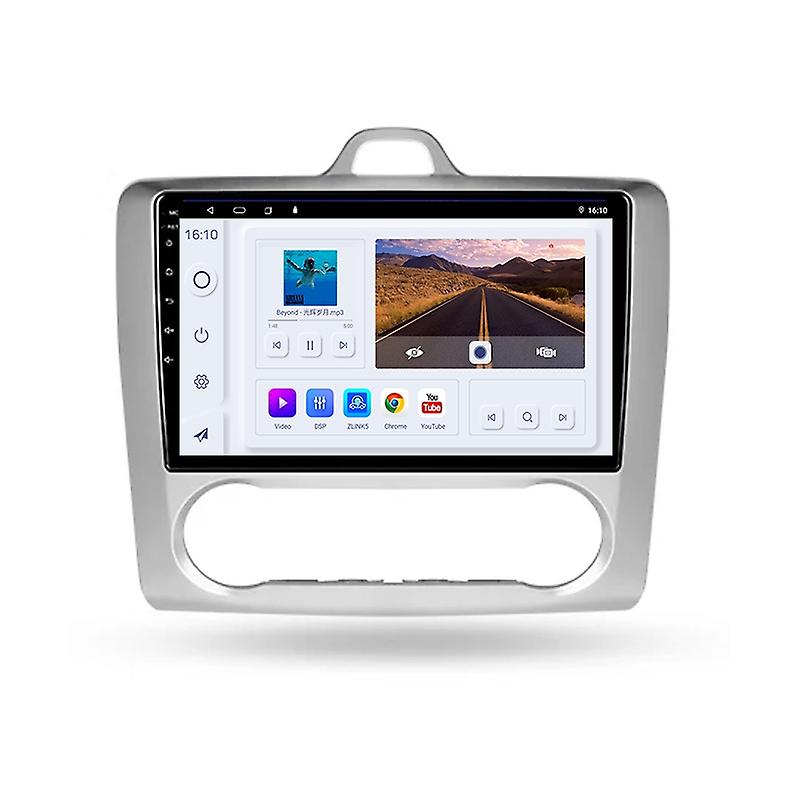 Car Radio Android Auto Video Multimedia Player For Ford Focus 2 Mk 2 2004 -2011 Carplay 2din dvd gps
