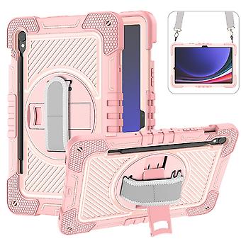 PC Contrast Silicone Tablet Case For Samsung Galaxy Tab S9