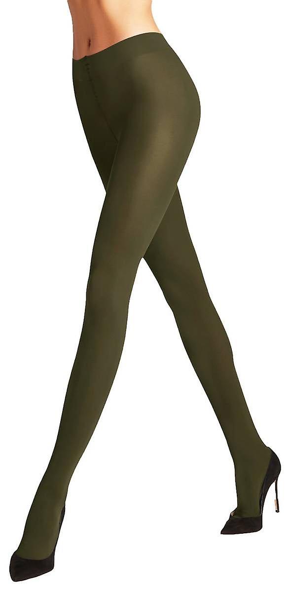 Falke Pure Matt 50 Denier Tights - Artichoke Green