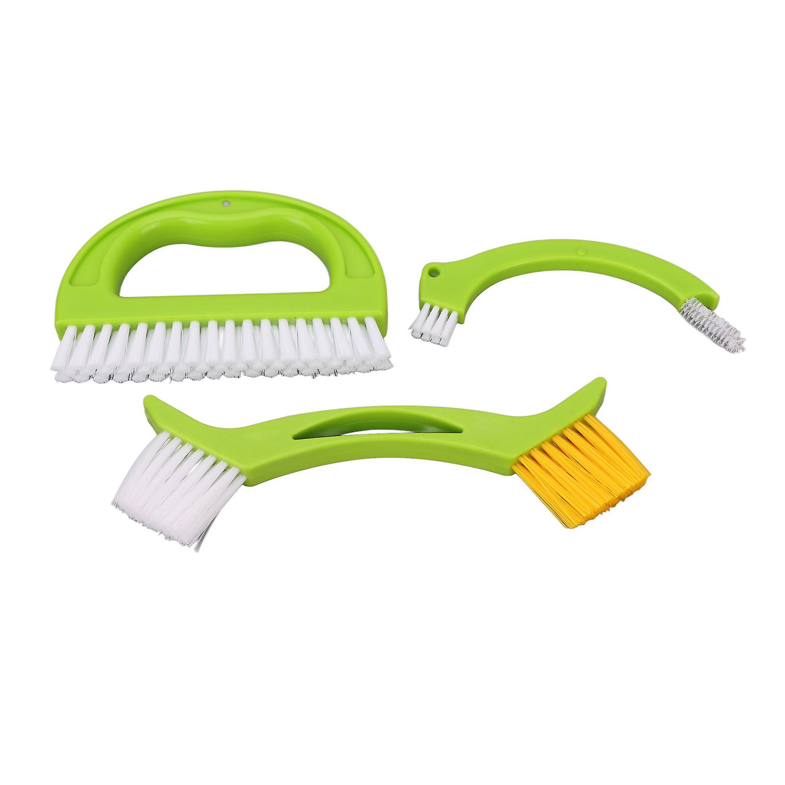 3pcs Grout Scrub Cleaner Brush for Tile Groove & Gap