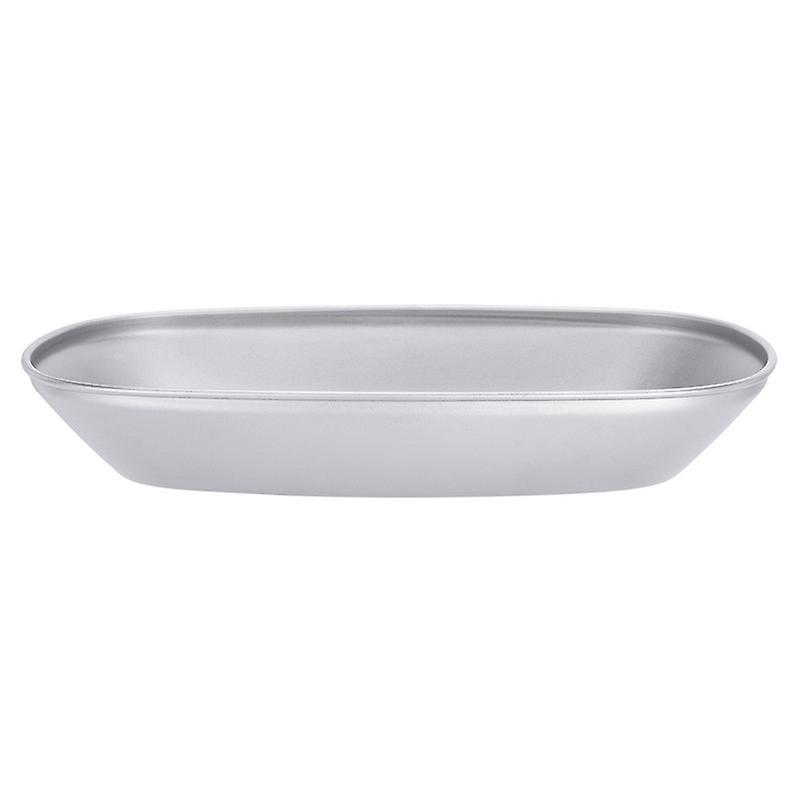 Titanium Serving Platter Lightweight Camping Baking Bbq Plate Tray