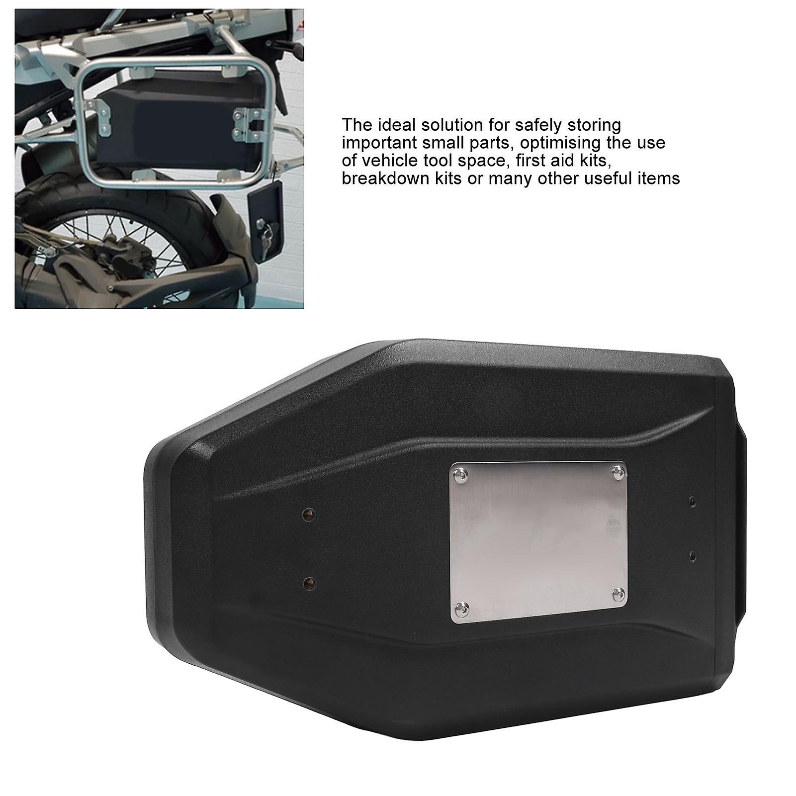 Motorcycle Toolbox Practical Stylish Portable Motorcycle Side Toolbox Replacement for R1200GS R1200GS Adventure R1250GS LC ADV Silver