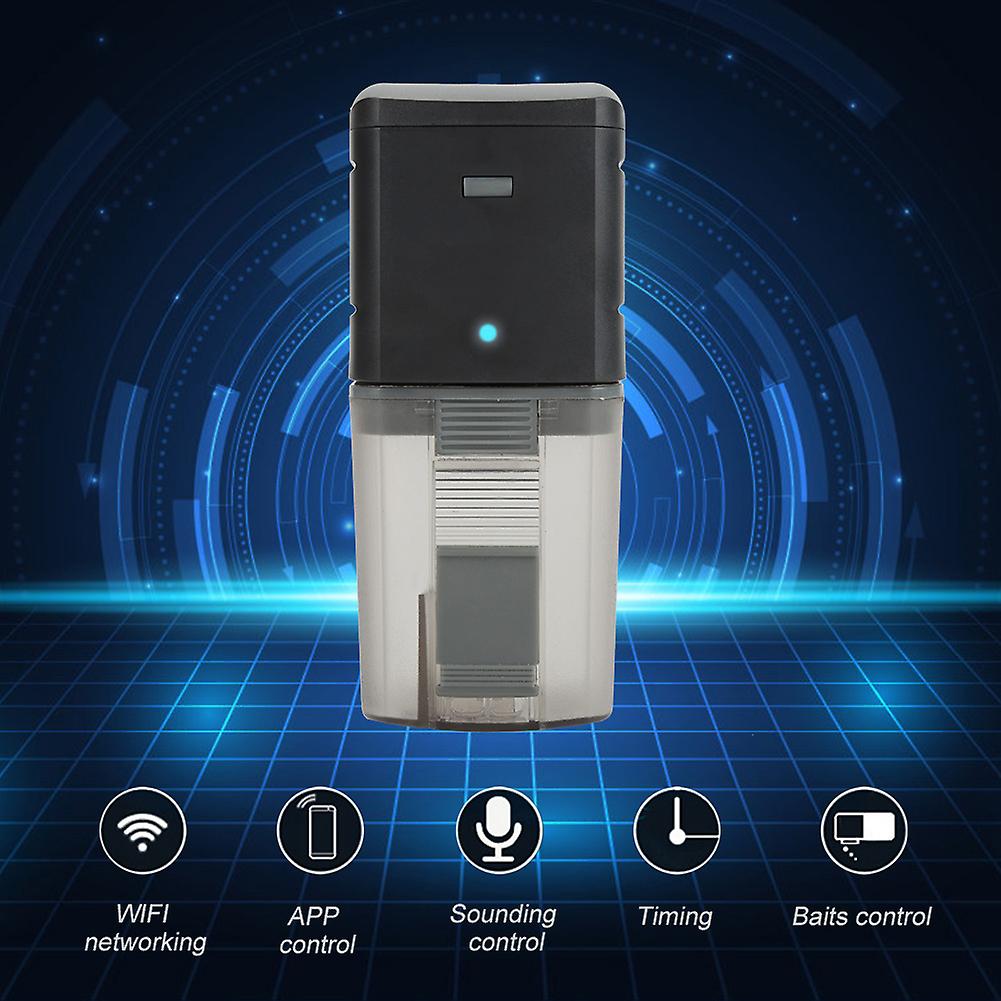 WiFi Wireless Remote Intelligent Control Fish Tank Feeding Machine Aquarium Feeder