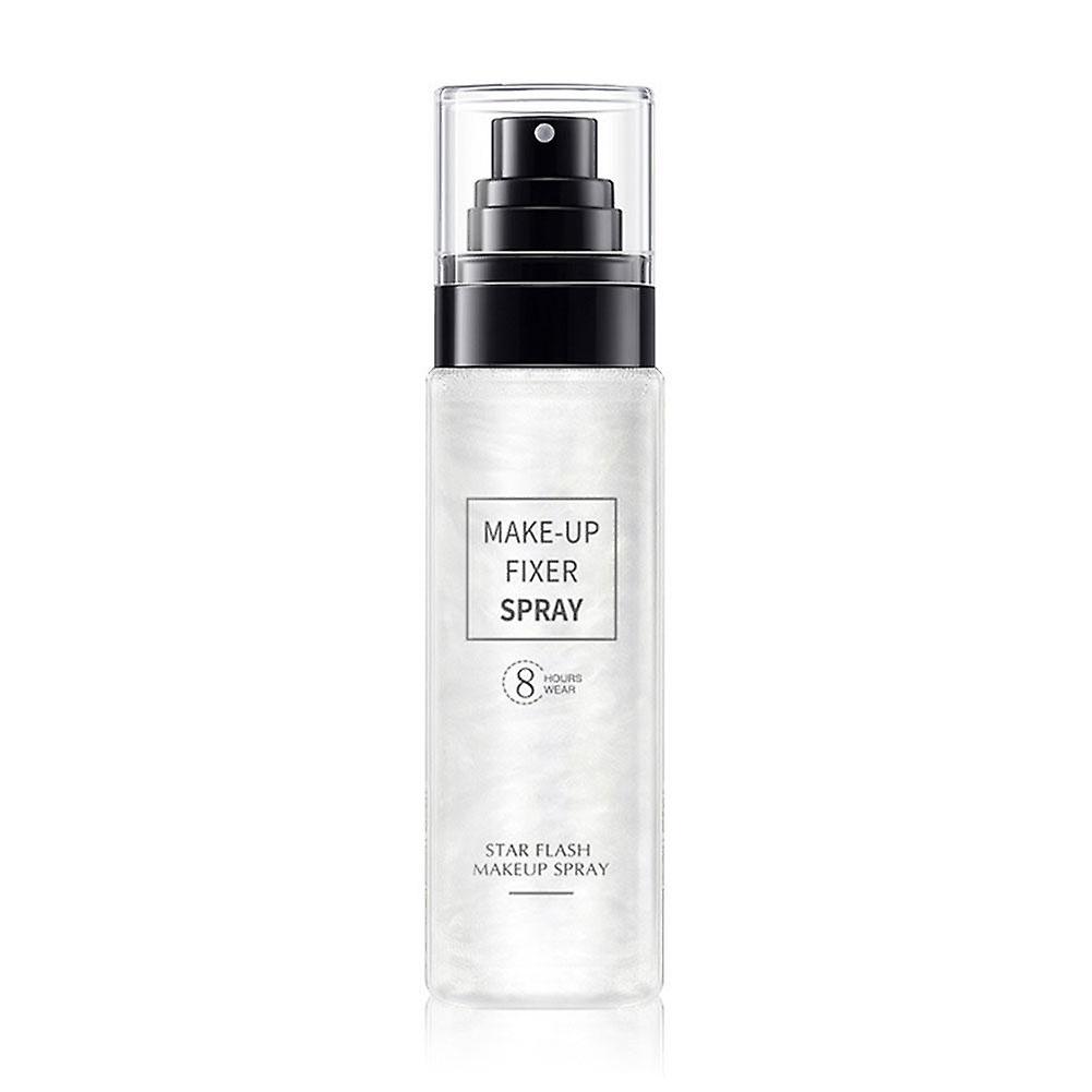 White Makeup Setting Spray 100ml Long Lasting Hydrating Face Mist with Niacinamide for a Natural Radiant Finish