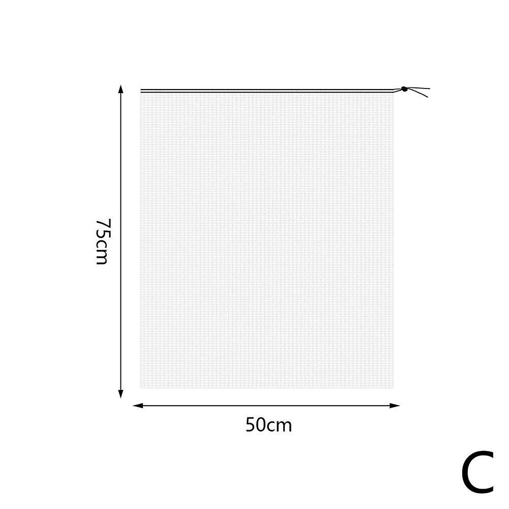 75*50cm(C)$Landscape tree insect net flower and tree insect net bag drawstring insect net bag flower and fruit insect net bird proof net cover