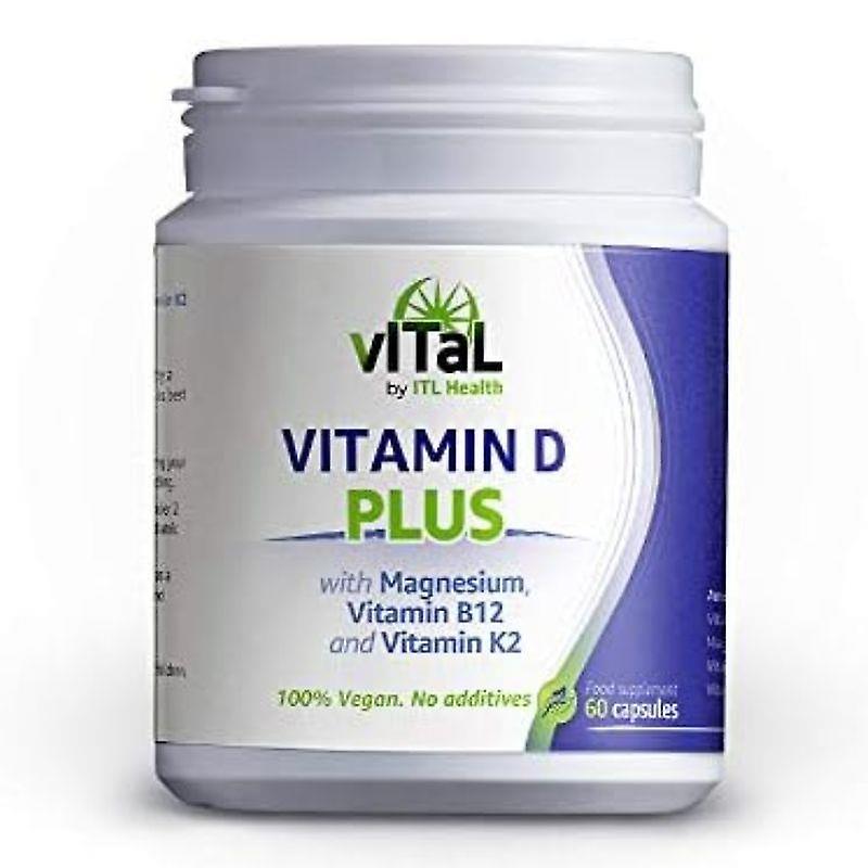 Mag365 Vitamin D Plus With Vitamin D3 B12 K2 Caps 60
