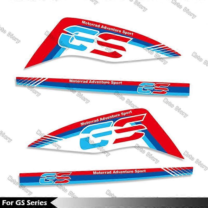 R1250GS Handguard Decal Waterproof Triple black 40 years Sticker For BMW R 1250 GS ADV R1200GS R 1200 gs Adventure 2019-2023 Motorcycle Neck Braces