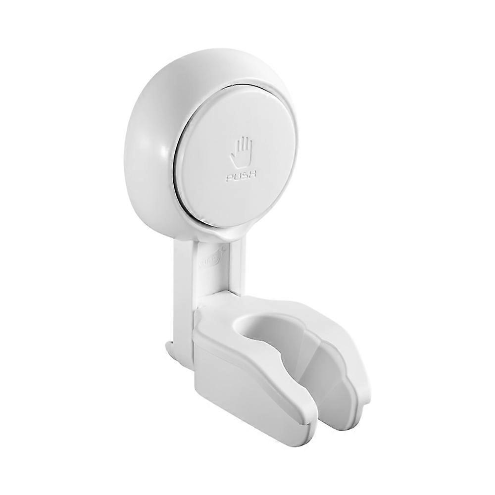 Suction cup wall mount for plastic shower head