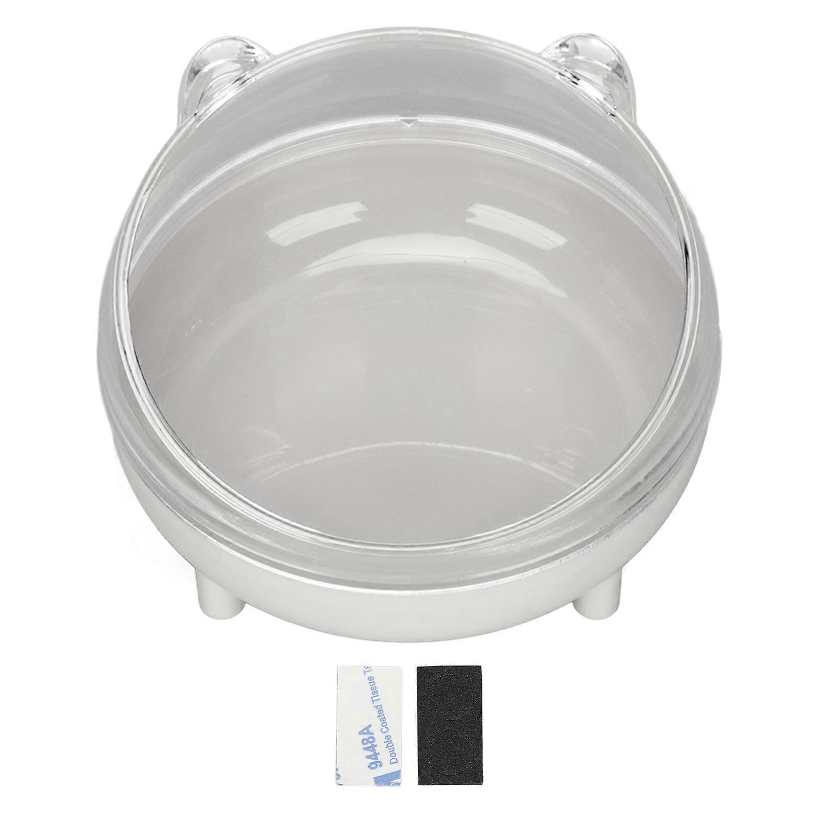 Bol incliné pour chat Bol d’alimentation incliné oblique à bouche inclinée pour animaux de compagnie pour protéger la colonne vertébrale pour chien chiot petits animauxGris