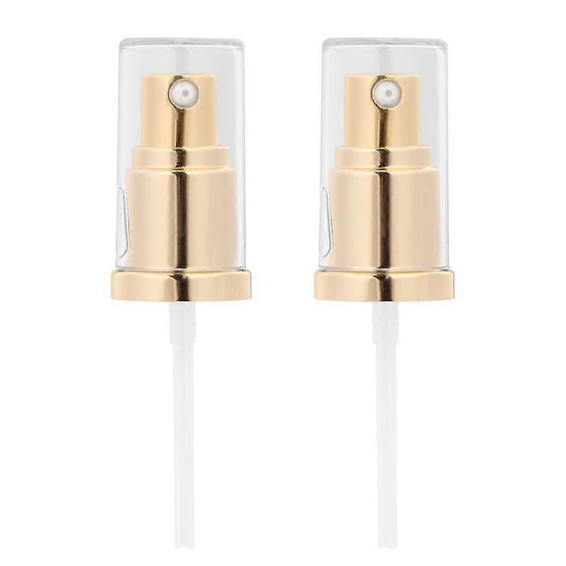 2pcs Replacement Foundation Pumps Plastic Liquid Makeup Pump Lotion Emulsion Dispenser Pump Bottle Head Replacement Pump Head