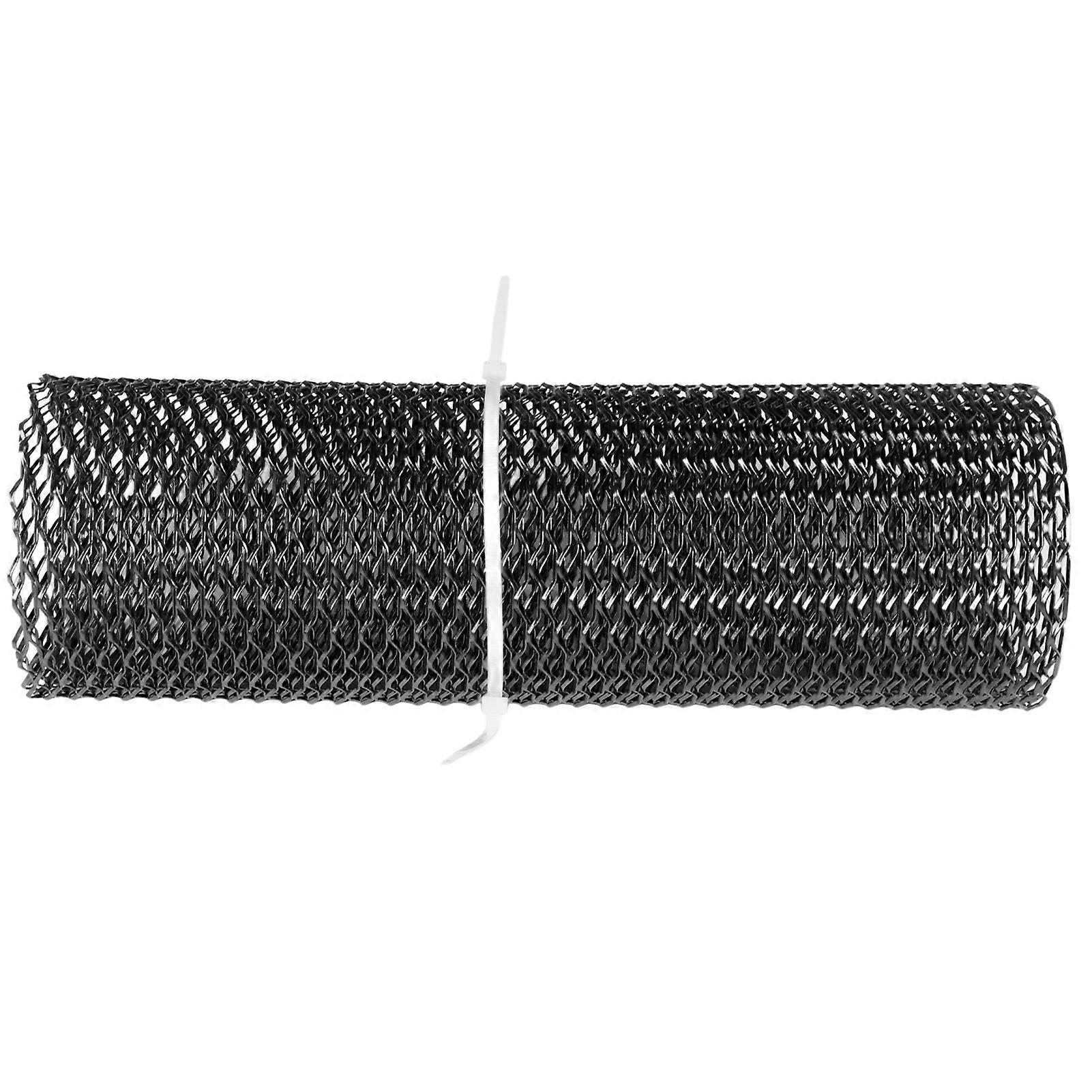 Auto-Front-Center-Gitter-Kühlergrill, rhombisches Mesh, stabile Struktur, Aluminium, universelle Passform für Autos, schwarz