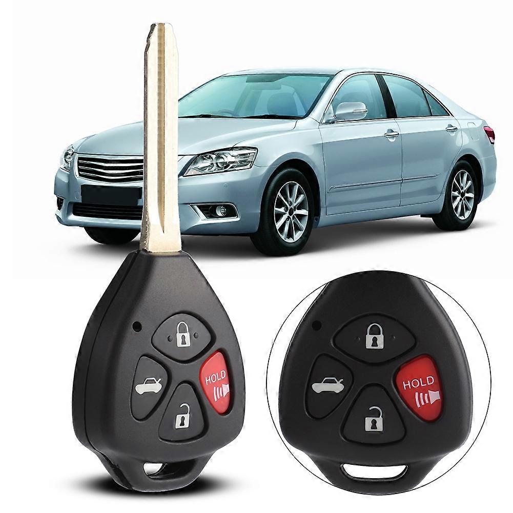 4 Button Car Remote Key Fob Case Shell Cover Fit For Toyota 4-Runner Camry Matrix Venza