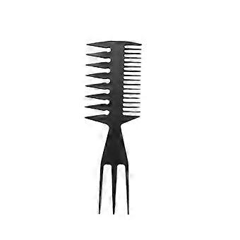 Double-Sided Wide Tooth Styling Comb Hair Fork Comb Beauty Salon Tool