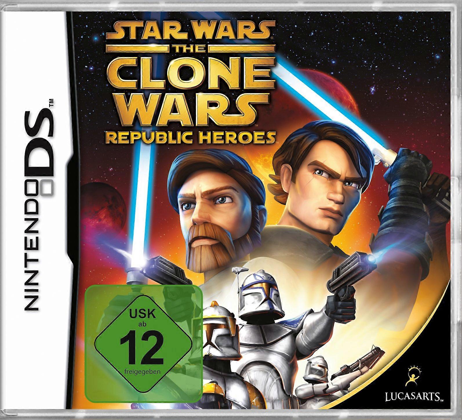 Software Pyramide DS Clone Wars Republic Heroes - PAL - New & Sealed