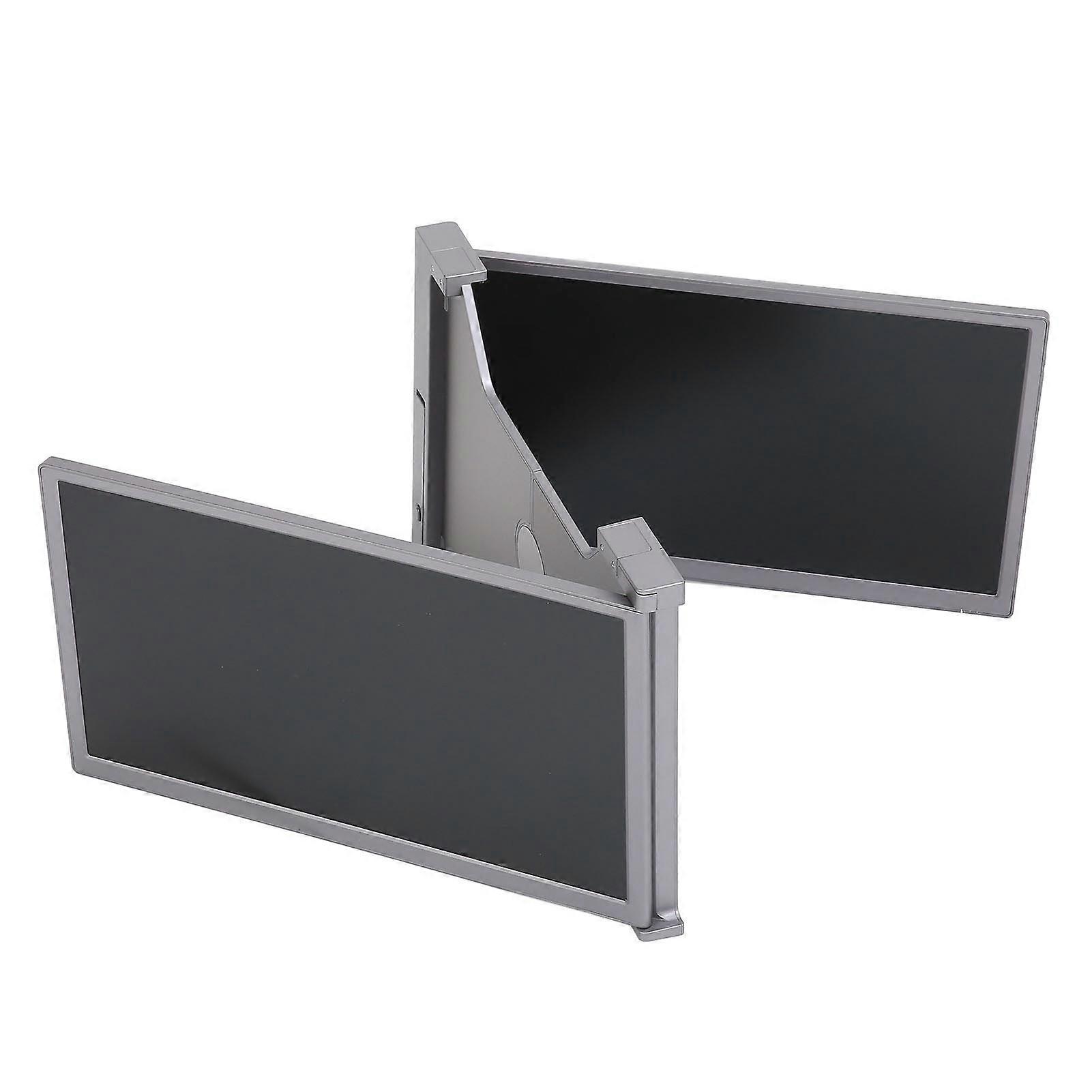 Dual Extender Screen 15in FHD 1080P IPS Folding Dual Monitor Extender Portable Monitor for Laptops PCs Mobile Phones Space Gray