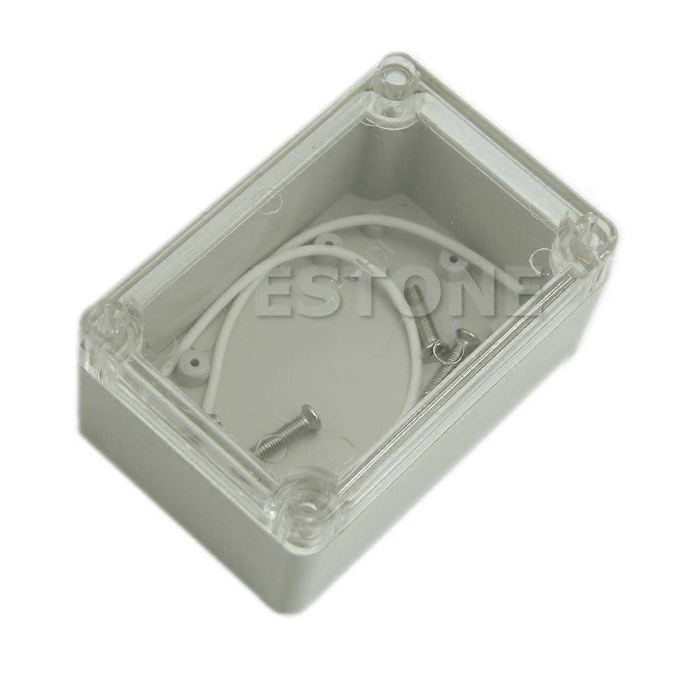 Clear Cover Junction Box Power Enclosure Electronic Project Case Dustproof