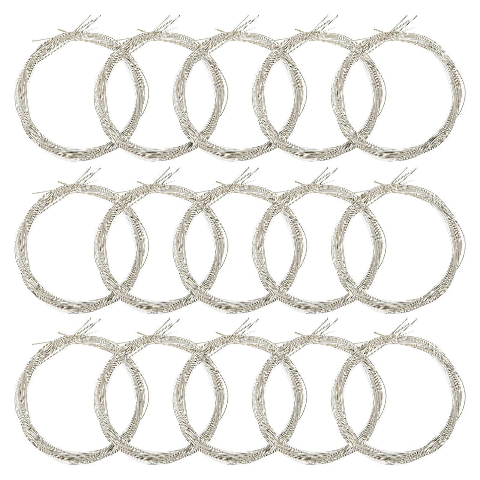 12Pcs Practical Folk Guitar Strings Guitar Accessories for Replacement Strings