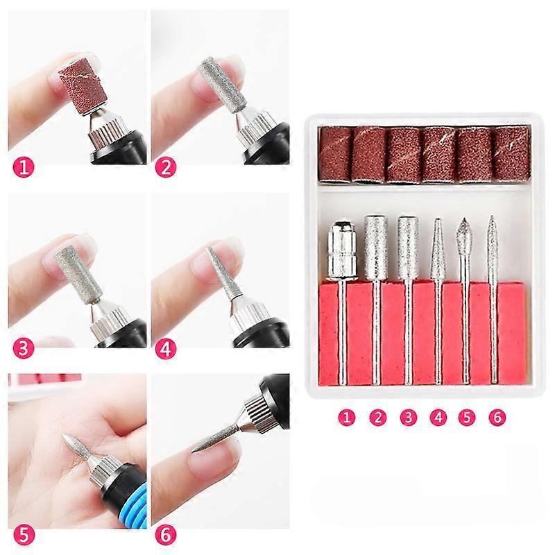 Rare Beauté Lime À Ongles Art DRILL File Acrylique Manucure USB Kit de Machine Portable