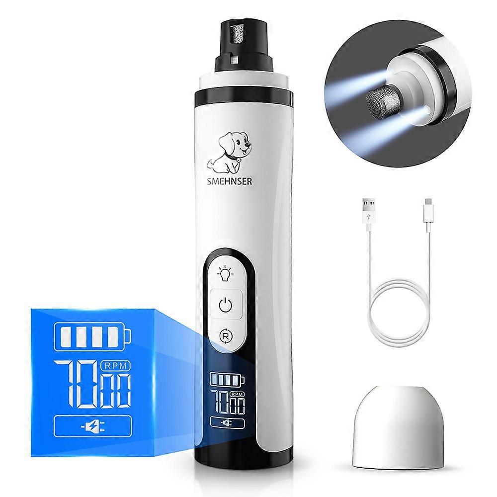 Full automatic nail grinder LED electric nail clipper